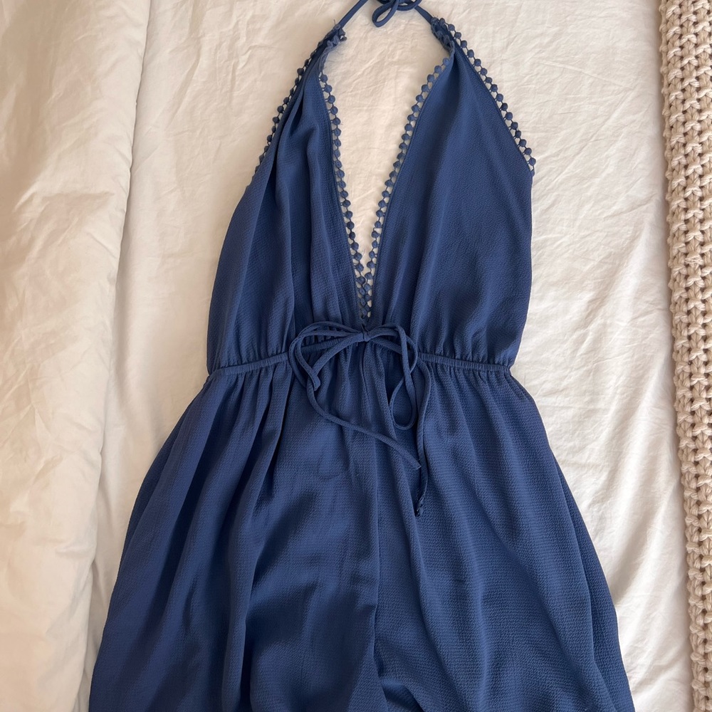 Blue romper